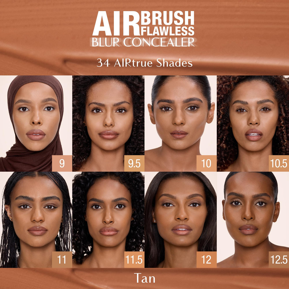Charlotte Tilbury AIRbrush Flawless Blur Concealer in makeup setup