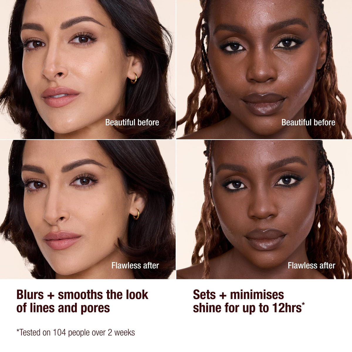 Charlotte Tilbury Airbrush Flawless Finish Blurring Powder in lifestyle setting