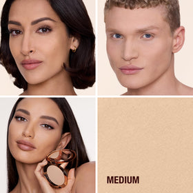 Charlotte Tilbury Airbrush Flawless Finish Powder compact opened