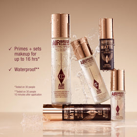 Charlotte Tilbury Airbrush Flawless Setting Spray on vanity