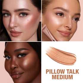 Charlotte Tilbury Beauty Light Wand in Pillow Talk Medium packaging