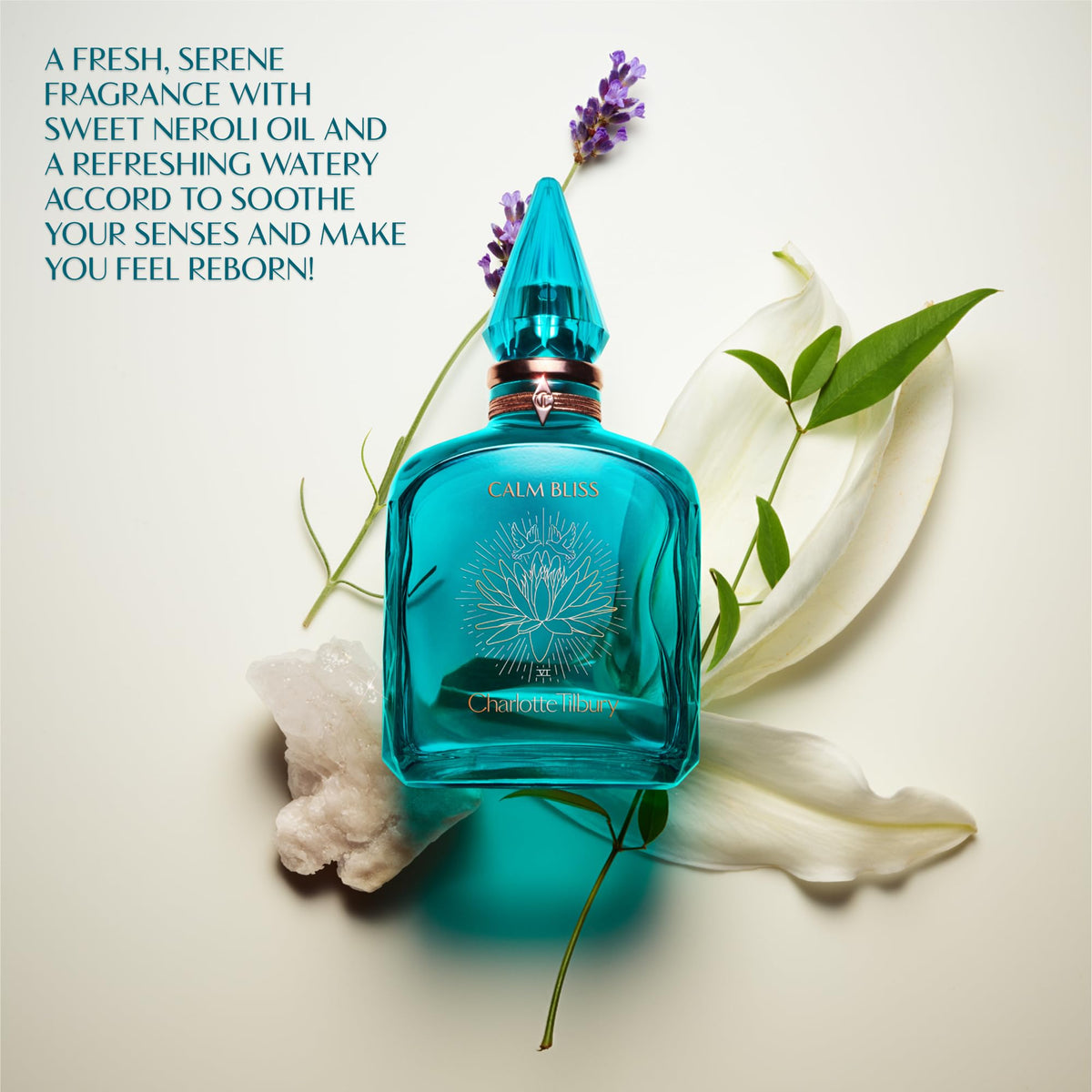 Charlotte Tilbury Calm Bliss Eau De Parfum packaging