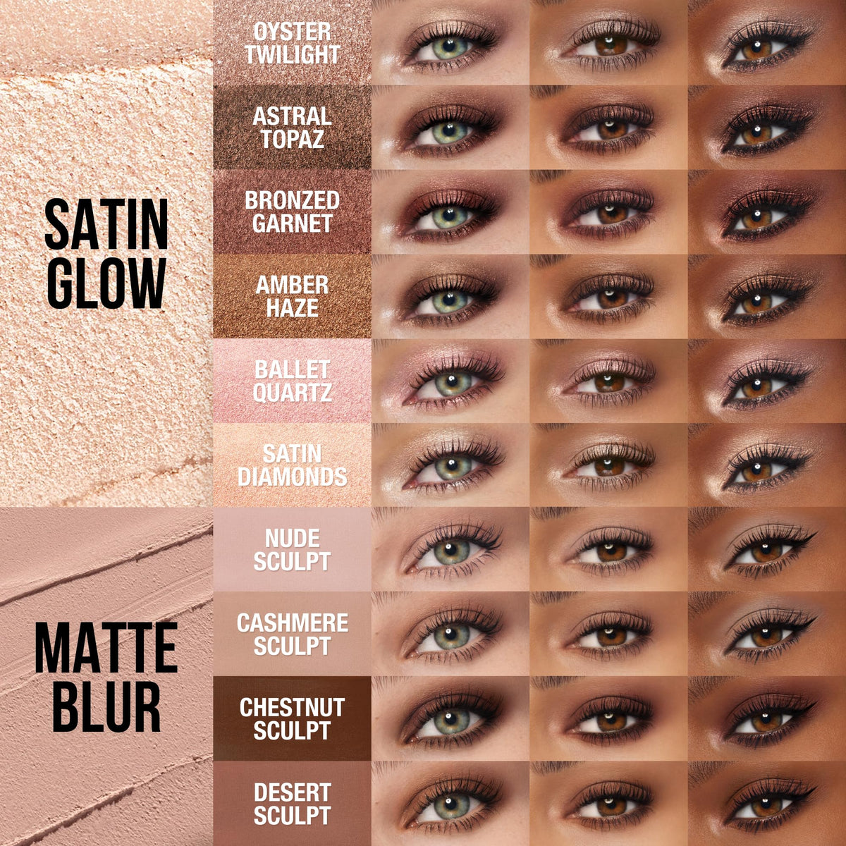 Charlotte Tilbury Exagger-Eyes Easy Eyeshadow Stick in Satin Glow shade