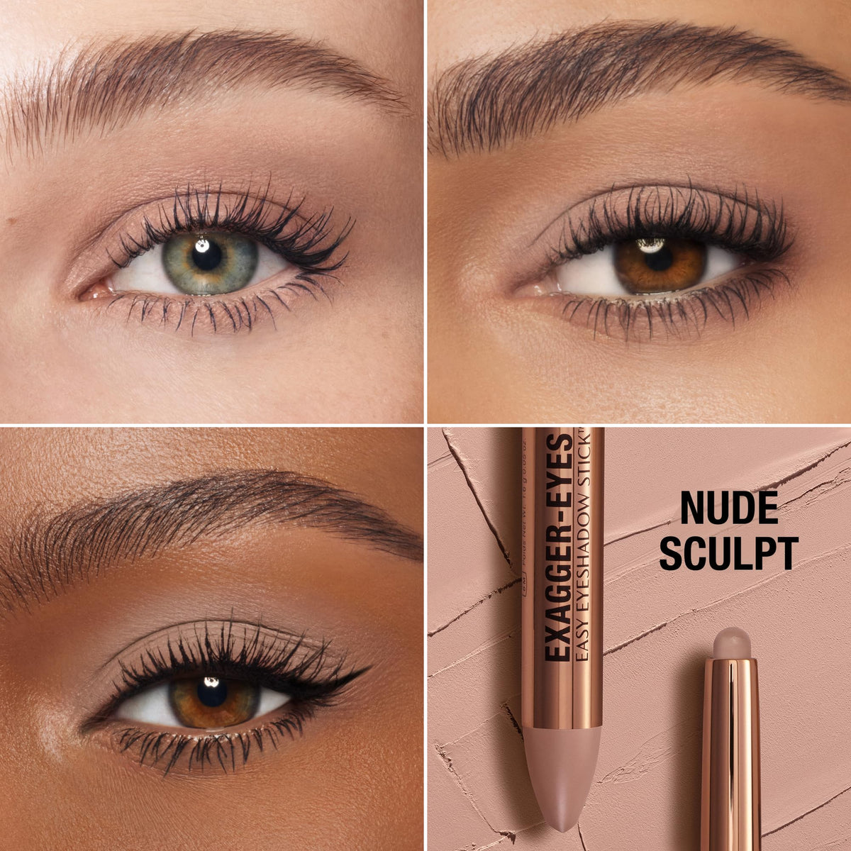 Charlotte Tilbury Exagger-Eyes Easy Eyeshadow Stick with packaging