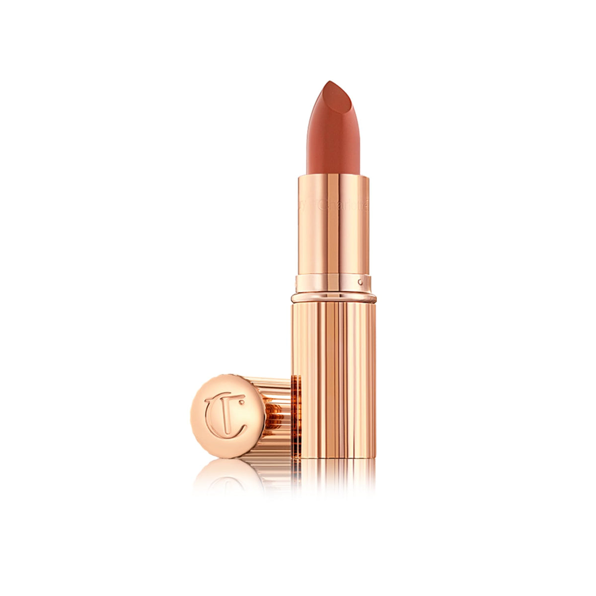 Charlotte Tilbury K.I.S.S.I.N.G Lipstick front view in Stoned Rose