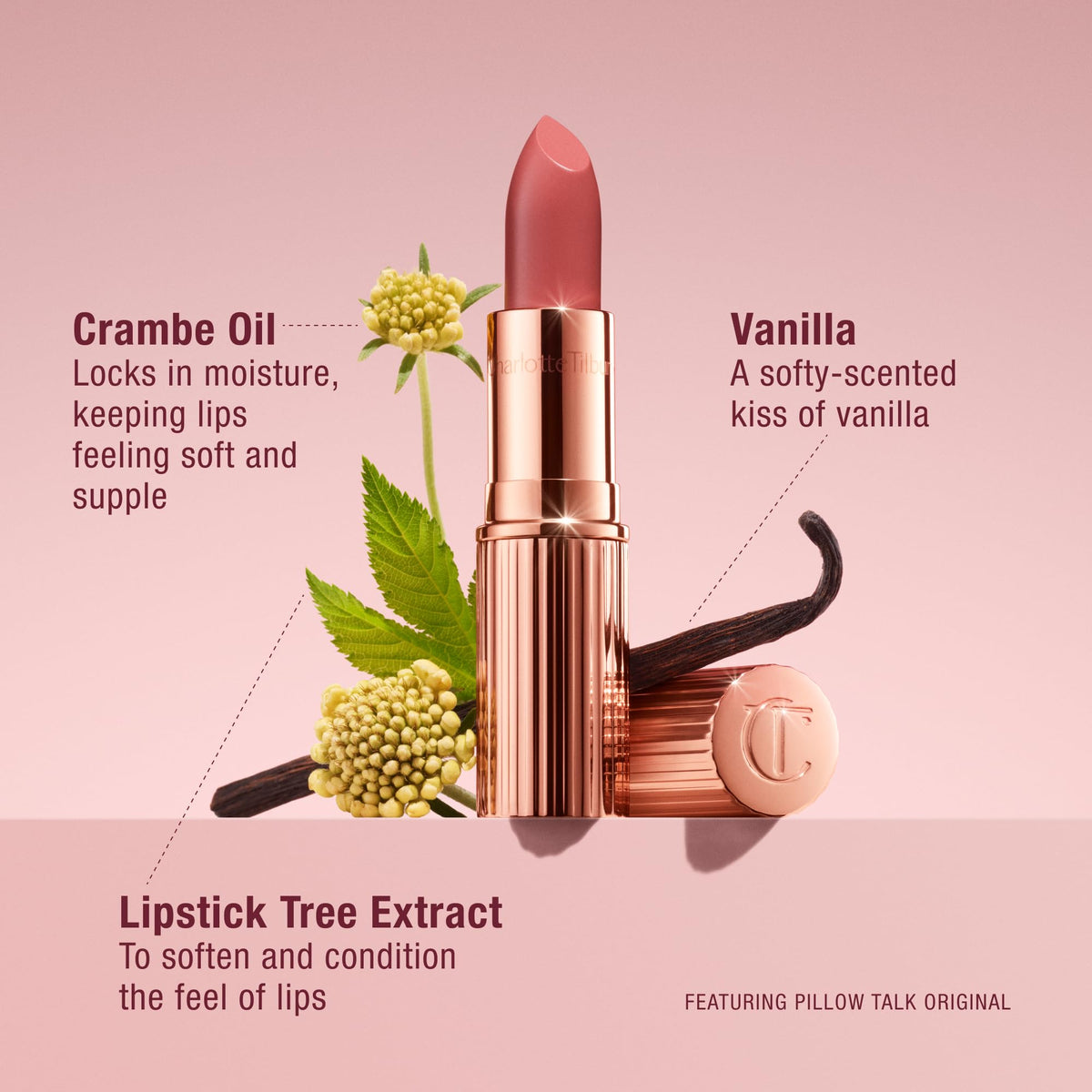 Charlotte Tilbury K.I.S.S.I.N.G Lipstick texture