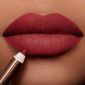 Charlotte Tilbury Lip Cheat Waterproof Lip Liner on lips