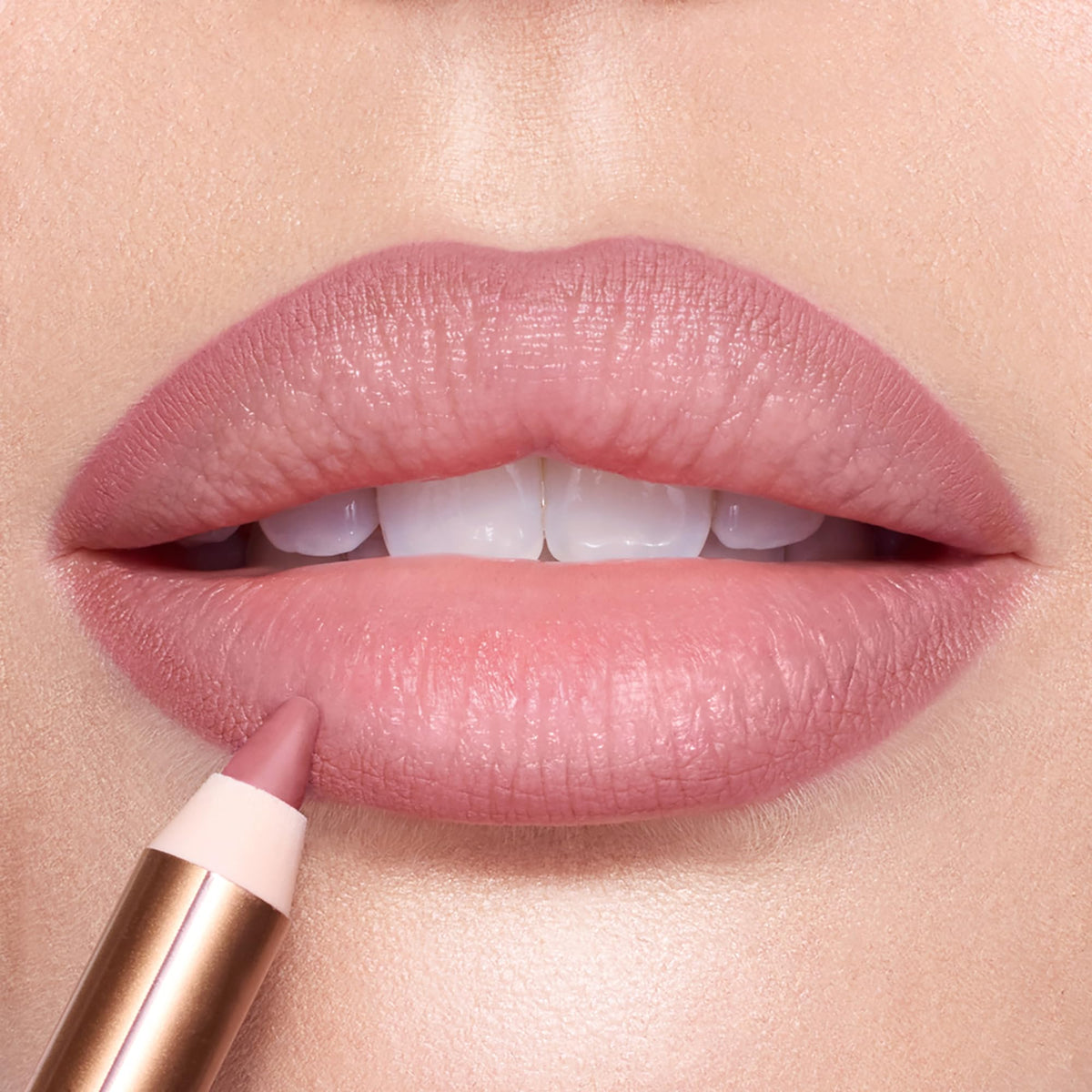 Charlotte Tilbury Lip Cheat Waterproof Lip Liner swatch on skin