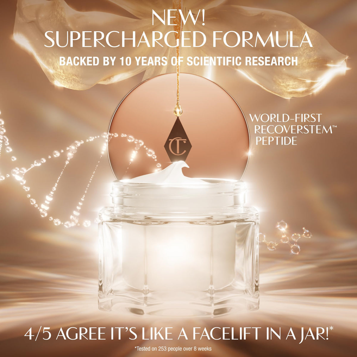 Charlotte Tilbury Magic Cream packaging side view