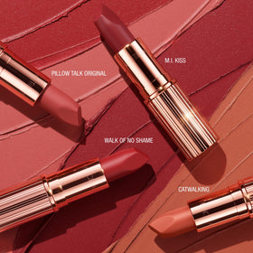 Charlotte Tilbury Matte Revolution Lipstick application on lips