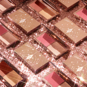 Charlotte Tilbury Mini Blush & Glow Palette on vanity
