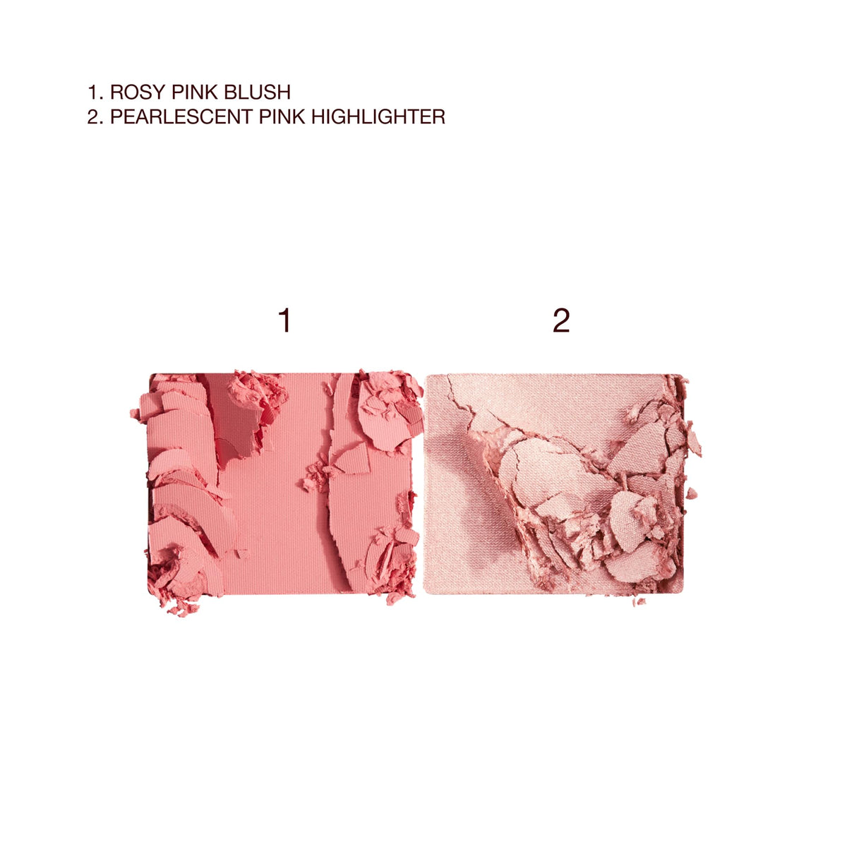 Charlotte Tilbury Mini Blush & Glow Palette opened showing blush and highlighter