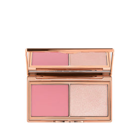 Charlotte Tilbury Mini Hollywood Blush & Glow Palette front view