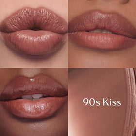 Charlotte Tilbury Pillow Talk Blush Balm Lip Tint swatch on skin