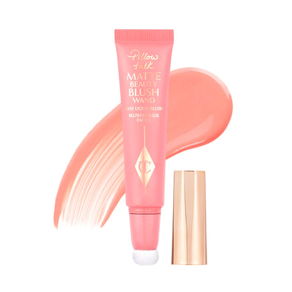 Charlotte Tilbury Pillow Talk Matte Liquid Blush Wand front view