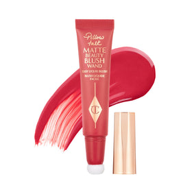Charlotte Tilbury Pillow Talk Matte Liquid Blush Wand front view