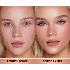Charlotte Tilbury Pillow Talk Matte Liquid Blush Wand in packaging