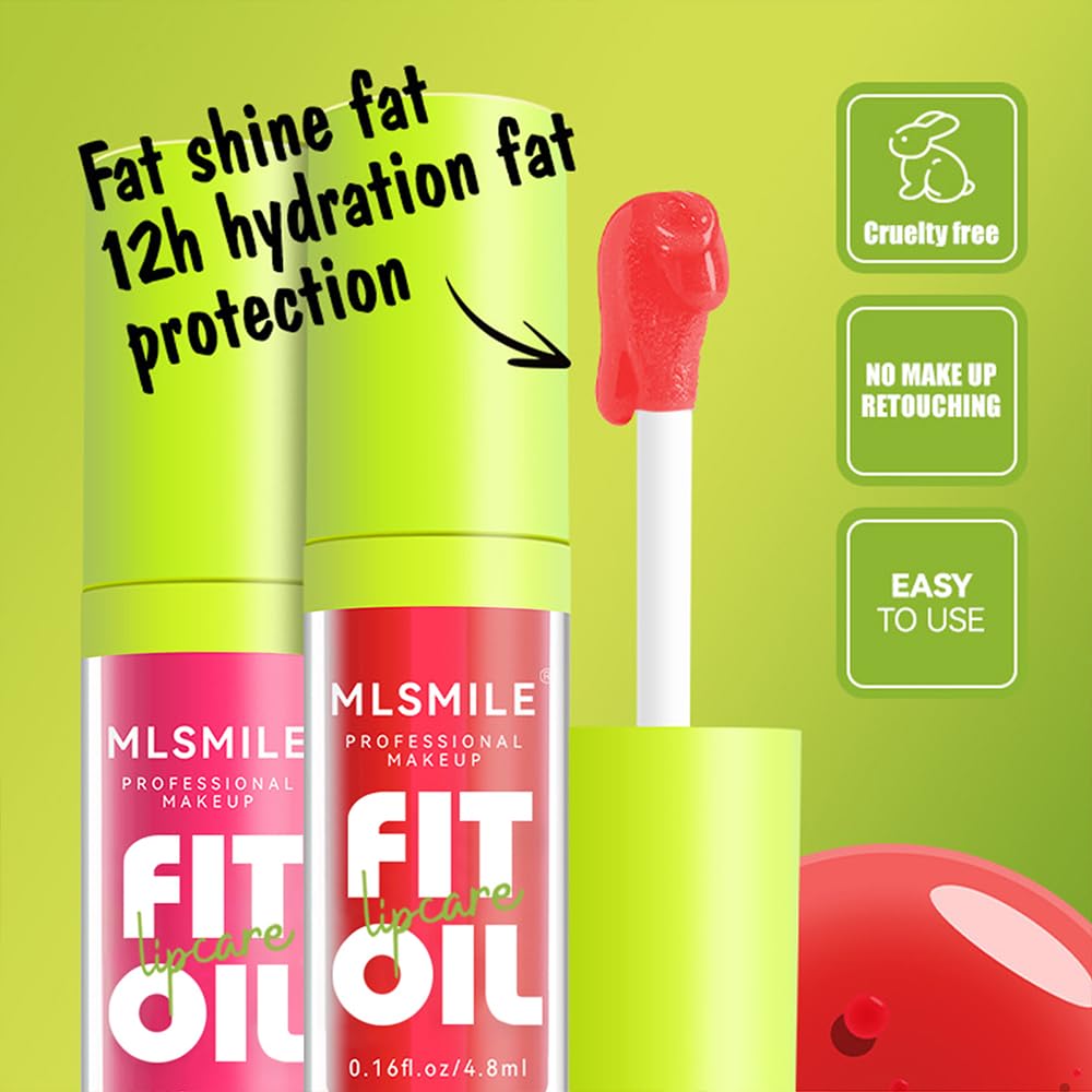 Charm Kiss Lip Oil Gloss Set A+B packaging