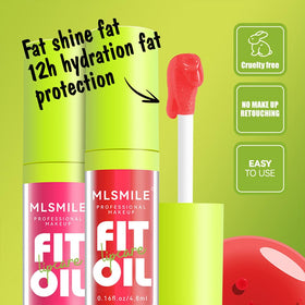 Charm Kiss Lip Oil Gloss Set A+B packaging