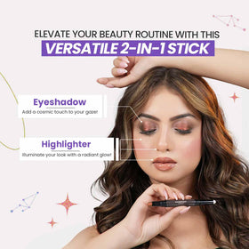Charmacy Milano Multichrome Eyeshadow Stick with shimmering effect