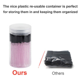 CHEFBEE disposable eyelash brush in lifestyle setting