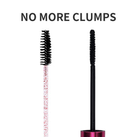 CHEFBEE eyelash spoolie brush demonstrating mascara application