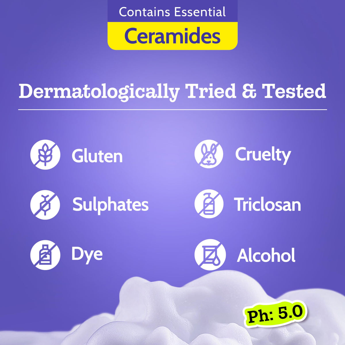 Chemist at Play Exfoliating Body Wash on a bathroom shelf
