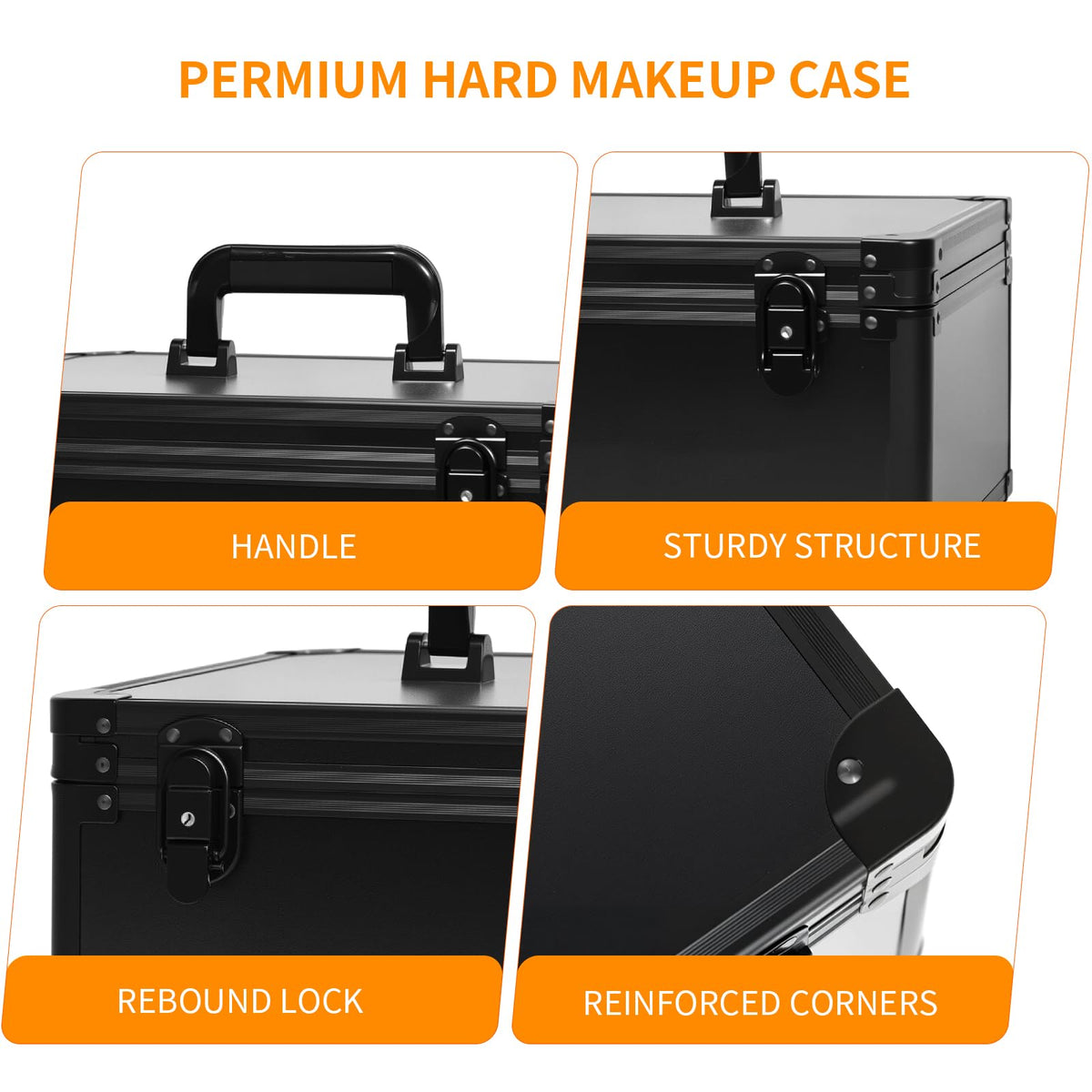 CHENGLIN Makeup Case showcasing waterproof exterior