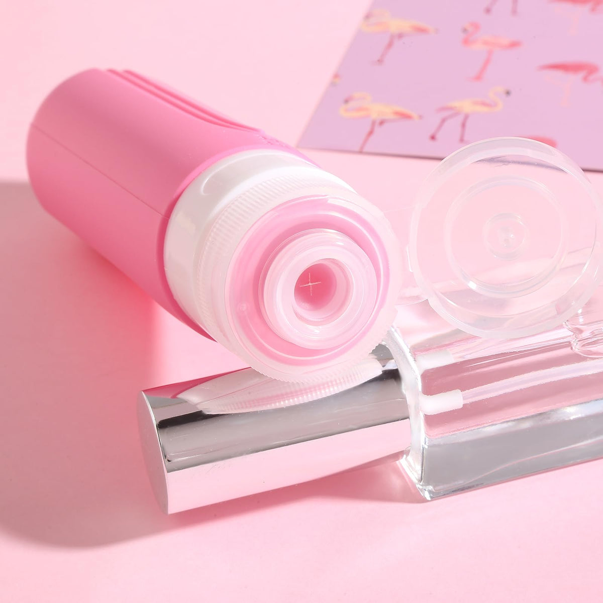 CHEODIN Travel Bottle cap with cross-shaped flow-control hole