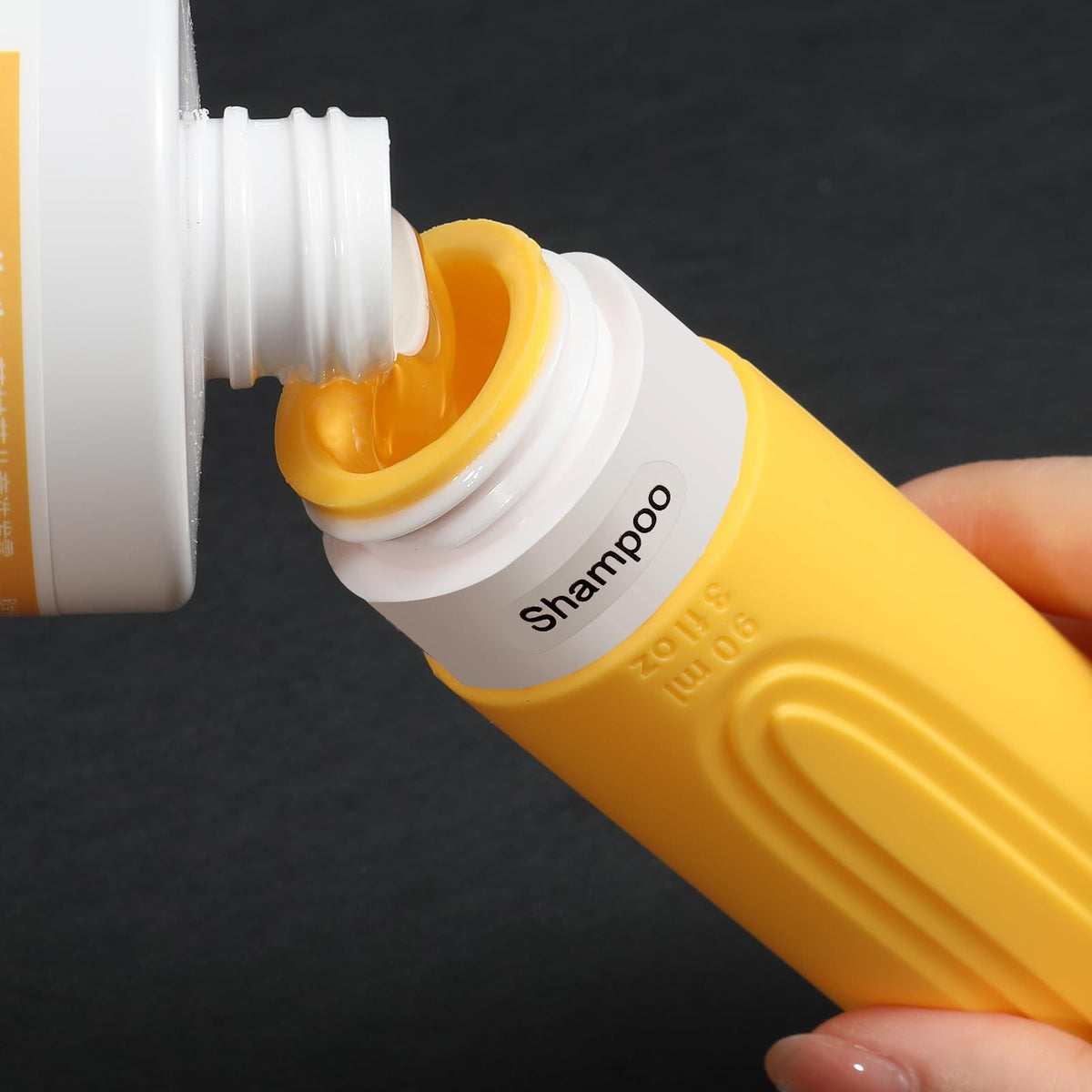 CHEODIN Travel Bottle wide opening for easy filling