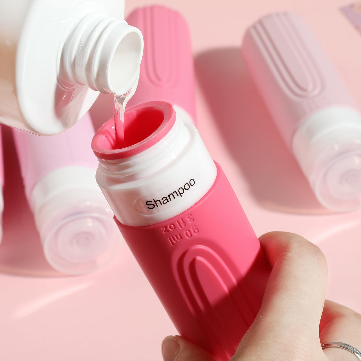CHEODIN Travel Bottle with wide opening for easy filling