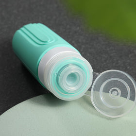 CHEODIN Travel Bottles side view with label groove
