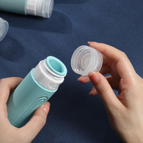CHEODIN Travel Bottles with TSA approved toiletry bag