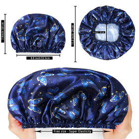 CHFONG Shower Cap in use while showering