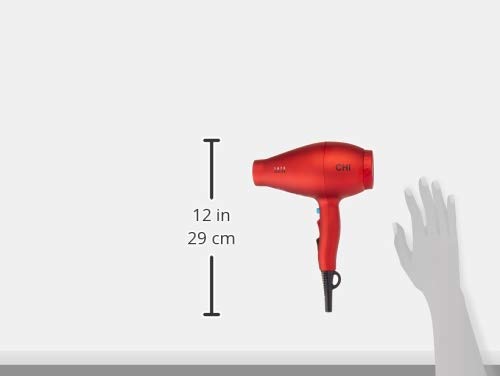 CHI 1875 Series Ionic Hair Dryer with diffuser attachment