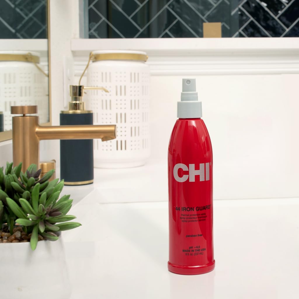CHI 44 Iron Guard Thermal Protection Spray 8 Oz back view