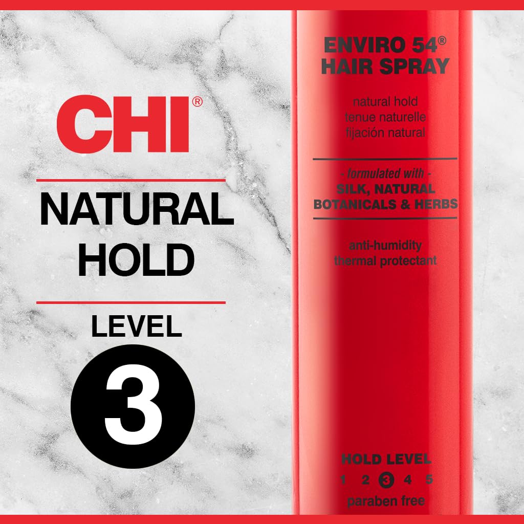 CHI Enviro 54 Hairspray 10 Oz side view