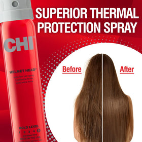 CHI Helmet Head Extra Firm Hairspray 2.6 oz packaging
