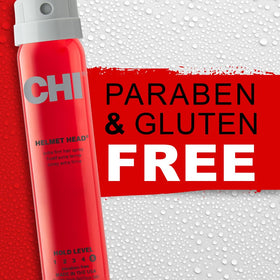 CHI Helmet Head Extra Firm Hairspray lifestyle scene