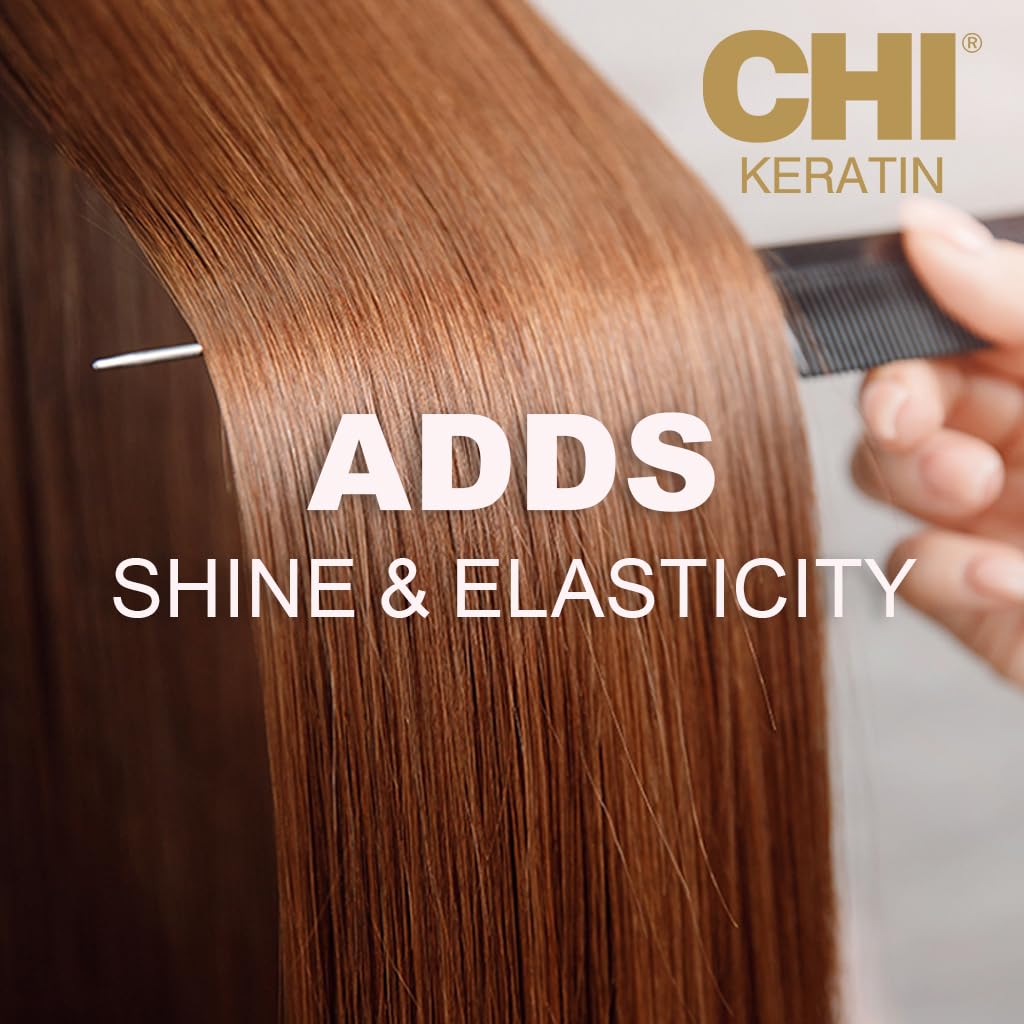 CHI Keratin Conditioner application demonstration