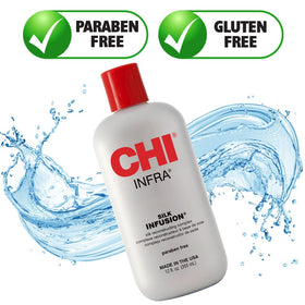 CHI Silk Infusion Leave-In Hair 12 Oz back view