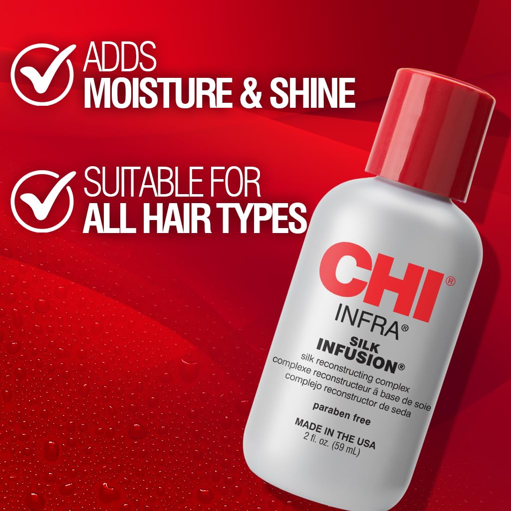CHI Silk Infusion Leave-In Hair 2 Oz side view