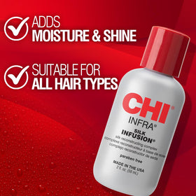 CHI Silk Infusion Leave-In Hair 2 Oz side view