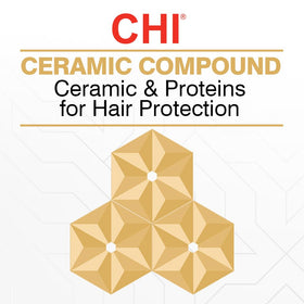 CHI Straight Guard Smoothing Styling Cream application on hair
