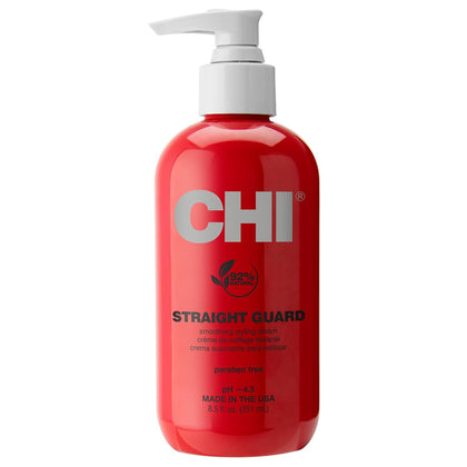 CHI Straight Guard Smoothing Styling Cream front view, 8.5 Oz
