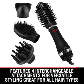 CHI Volumizer 4-in-1 Blowout Brush paddle smoothing brush attachment