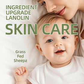 Chialing Lanolin Cream application on hands
