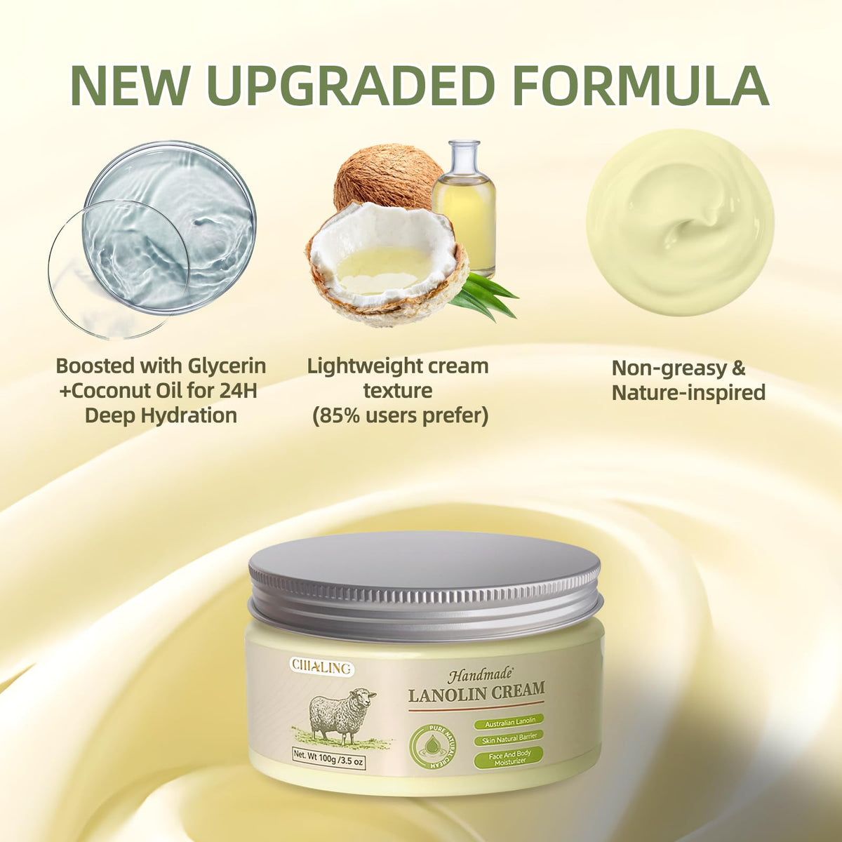 Chialing Lanolin Cream in a lifestyle setting