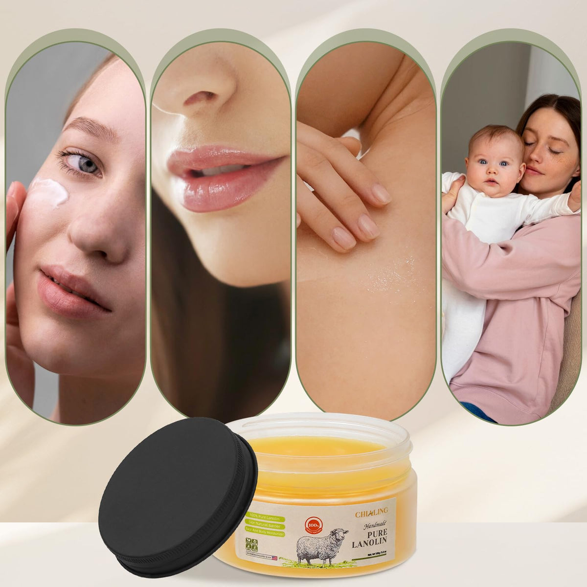 Chialing Lanolin Cream lifestyle scene