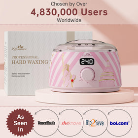 Chic design of Lifestance waxing kit with retro vibe